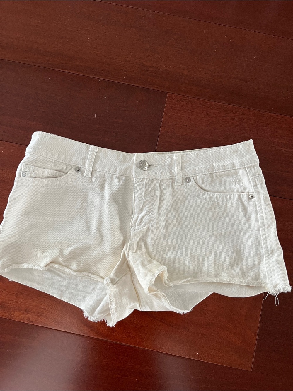 Michael Kors White Denim Cutoff Shorts